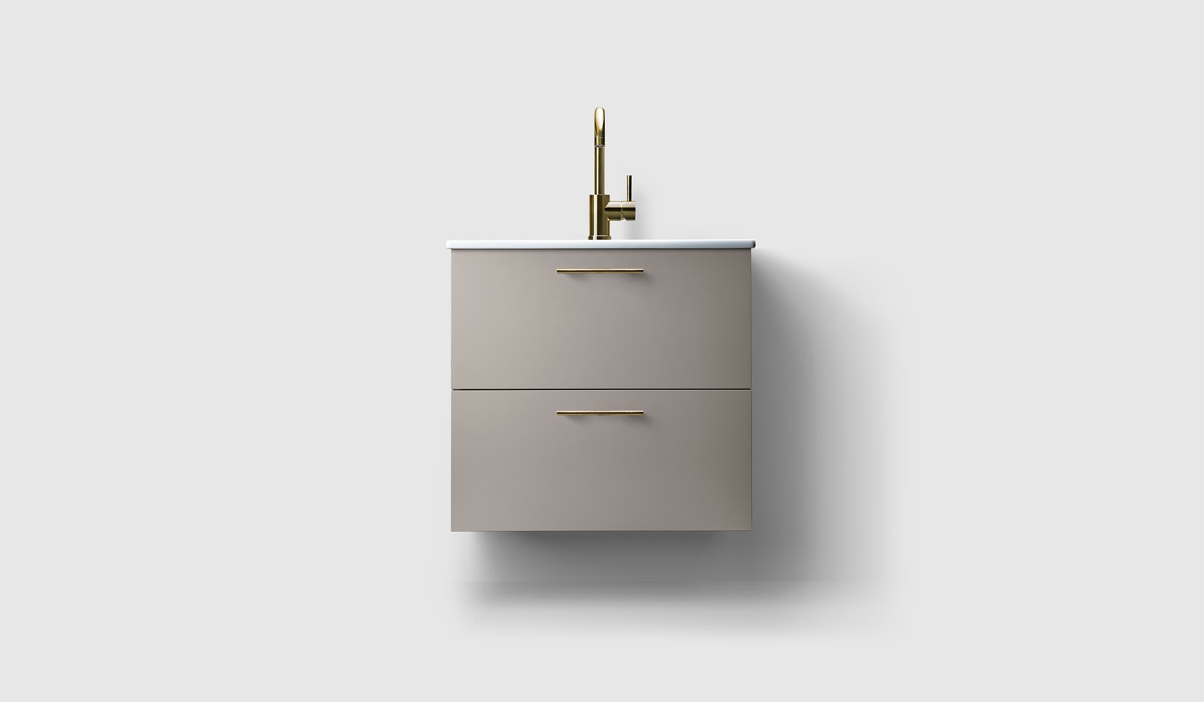 H3/60S - Warm Grey - Porcelain - A2.05 Brass
