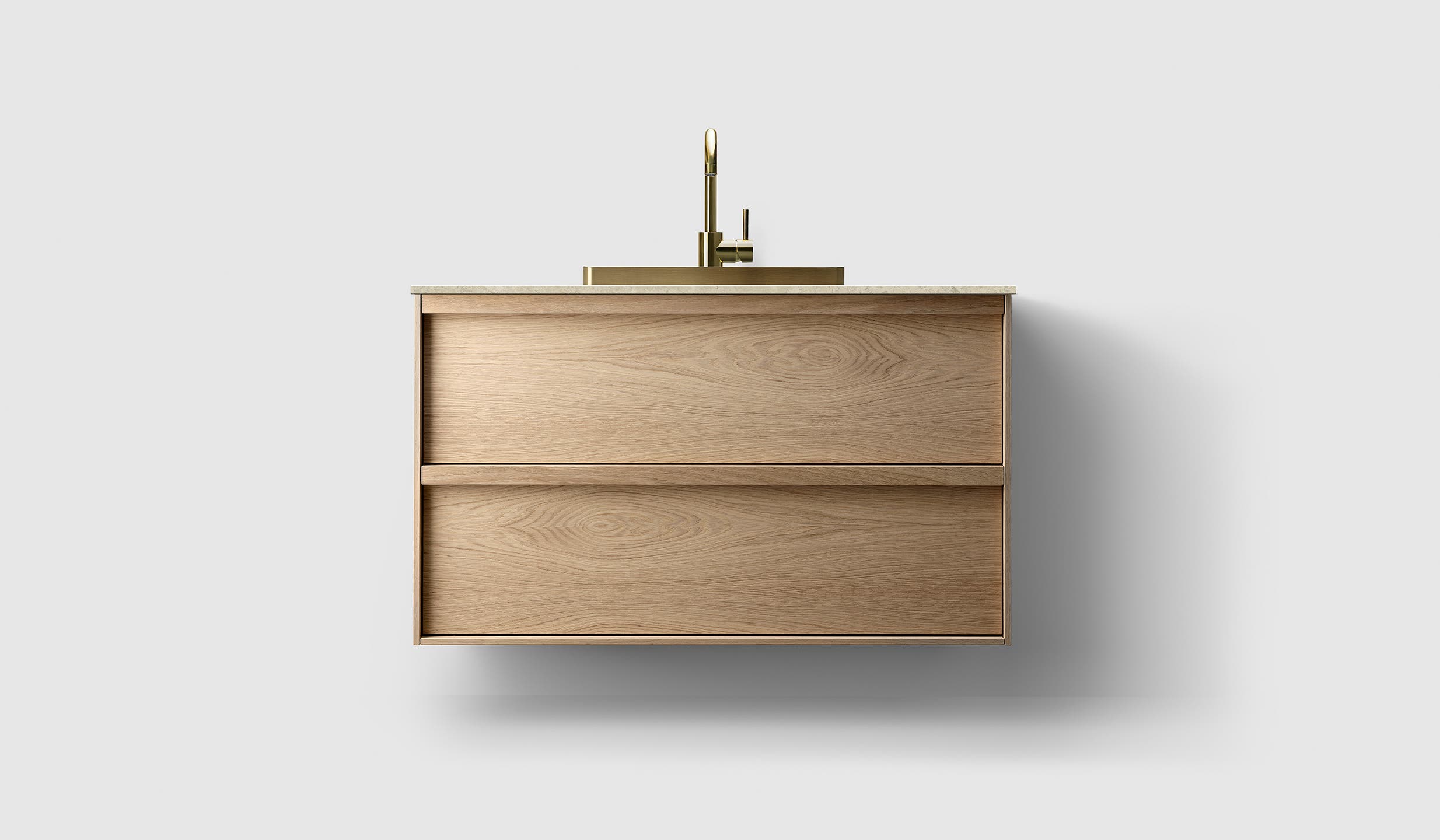 H2/100 - Oak Wood - KL/Brass