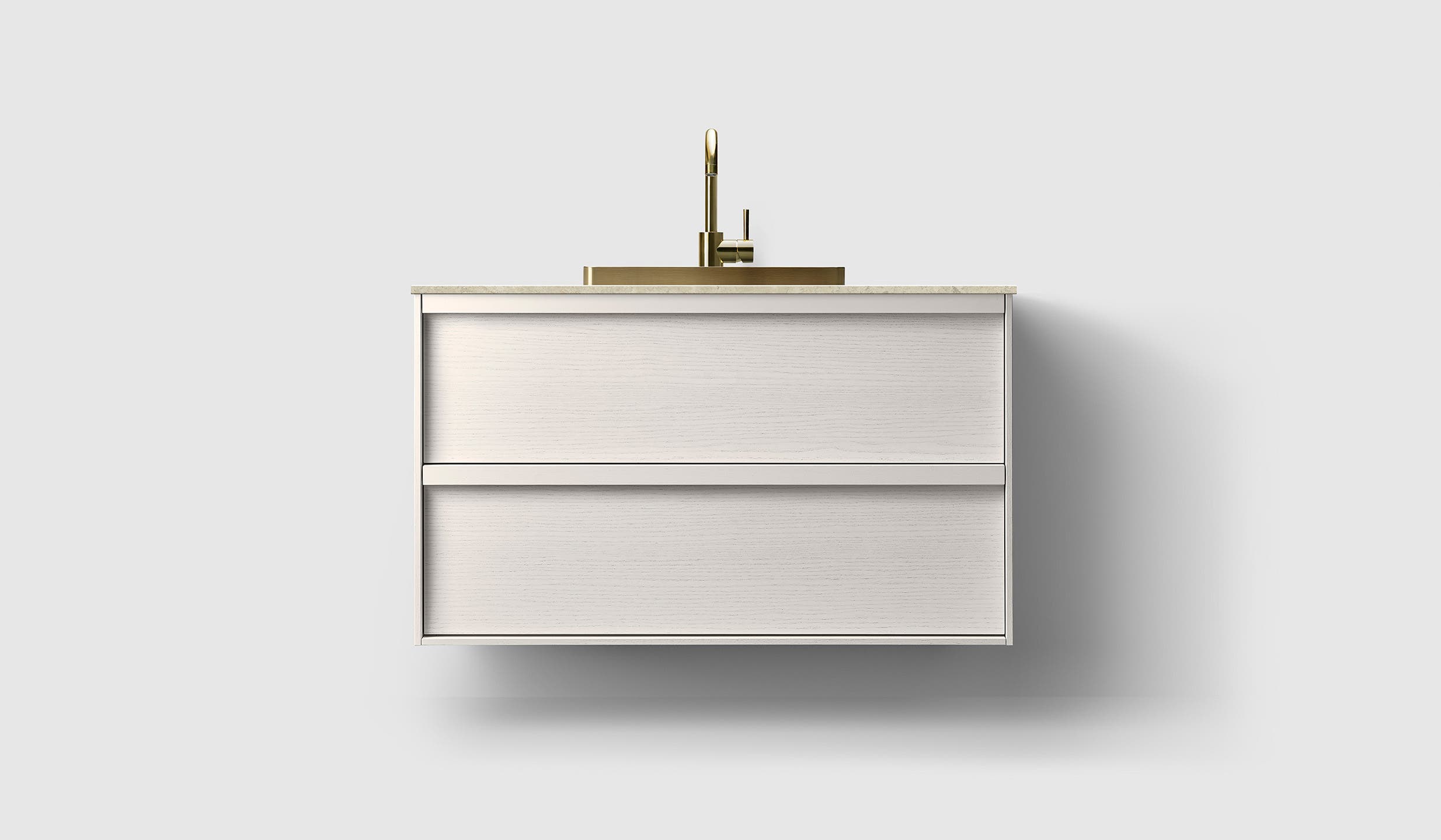 H2/100 - White Wood - KL/Brass