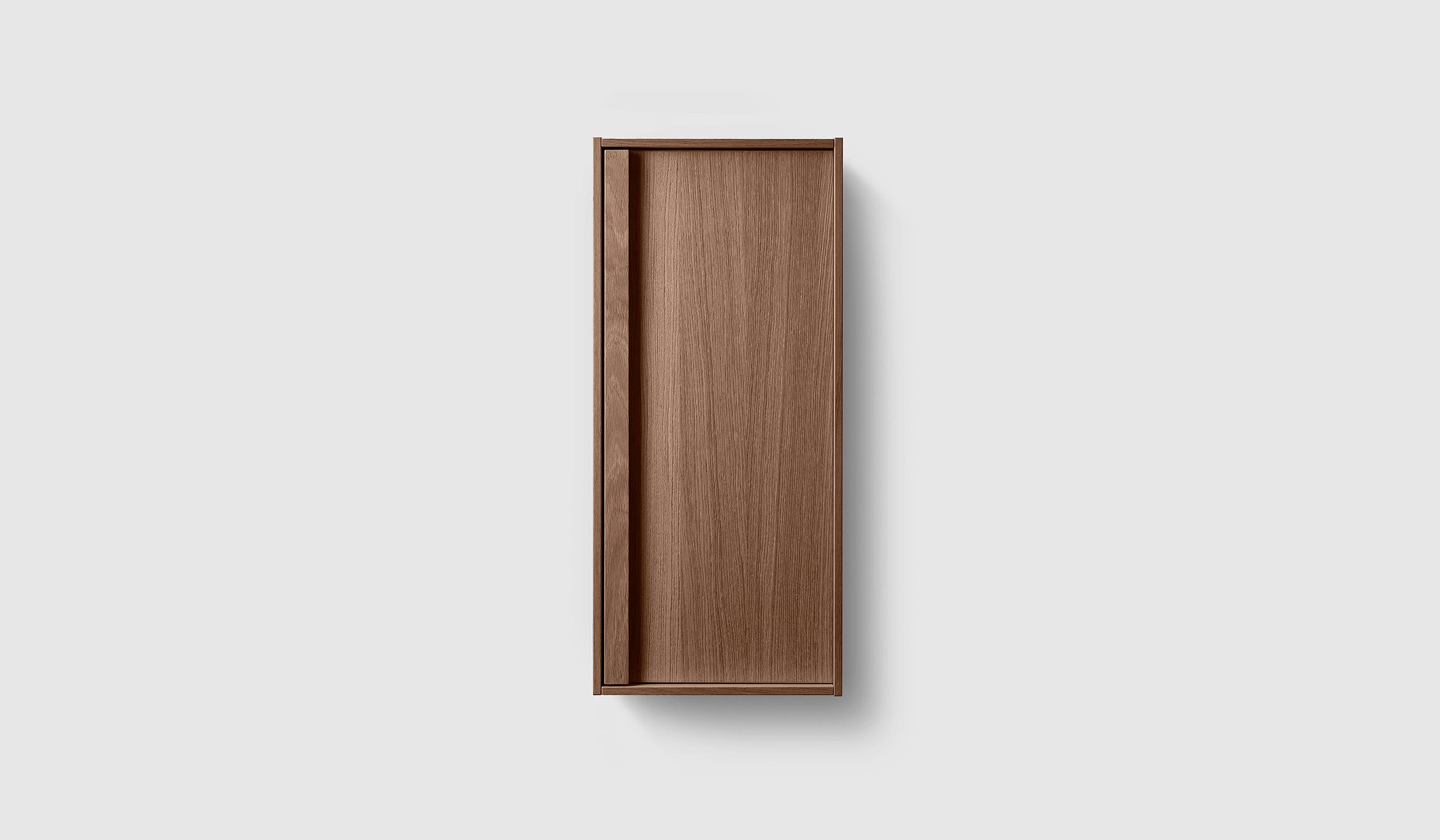 H2 C32 Walnut Wood H2 Wall Cabinet