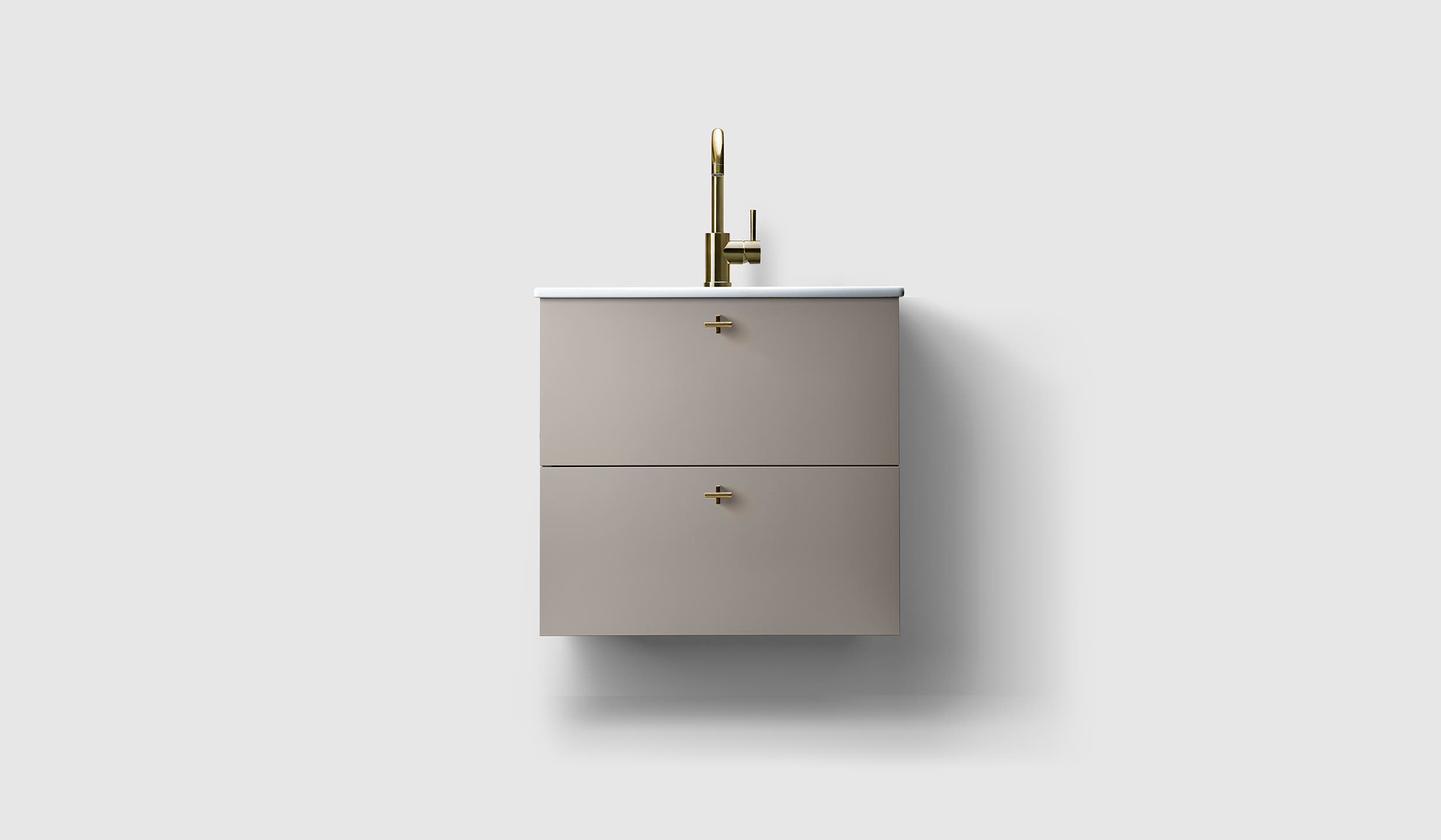 H3/60S - Warm Grey - Porcelain - A2.02 Brass