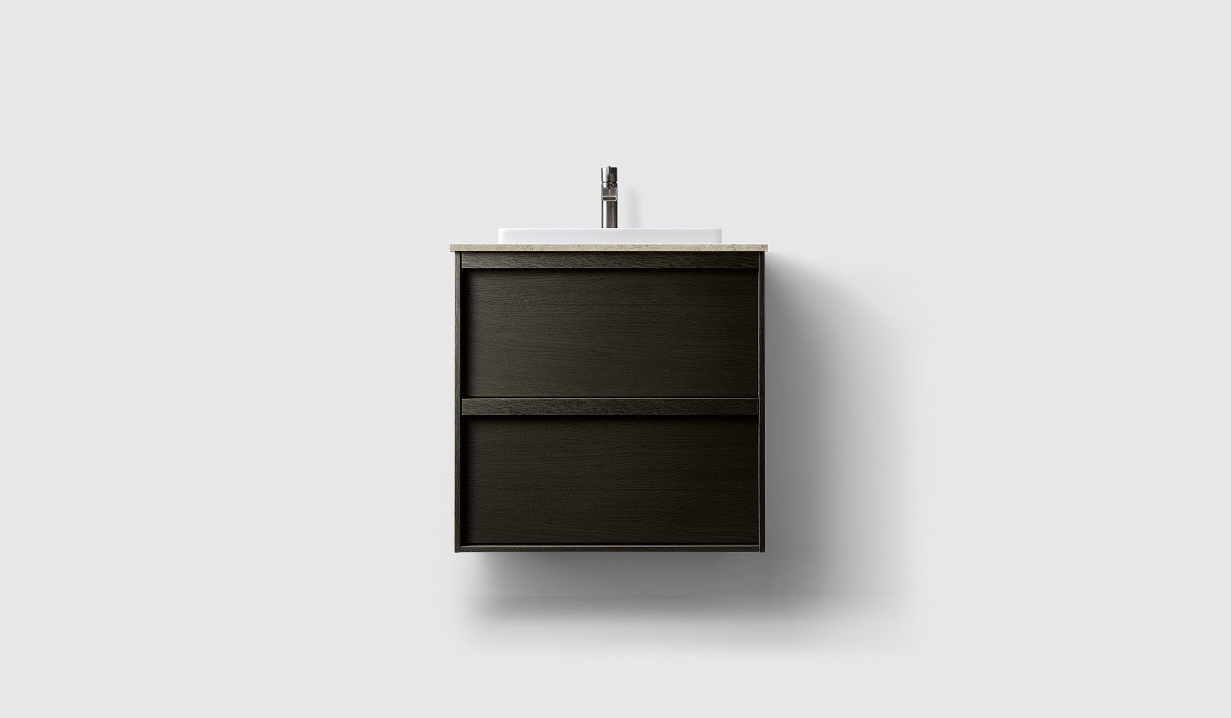 H2/60 - Dark Wood - AOH/S2 White Solid