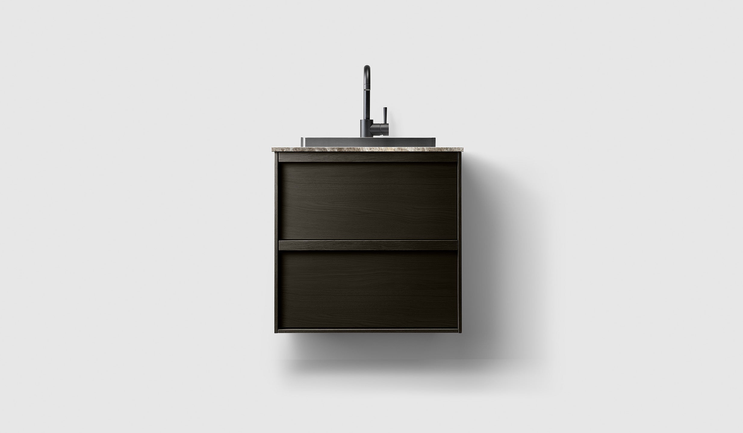 XXH2/60 - Dark Wood - Sand Marble/Black