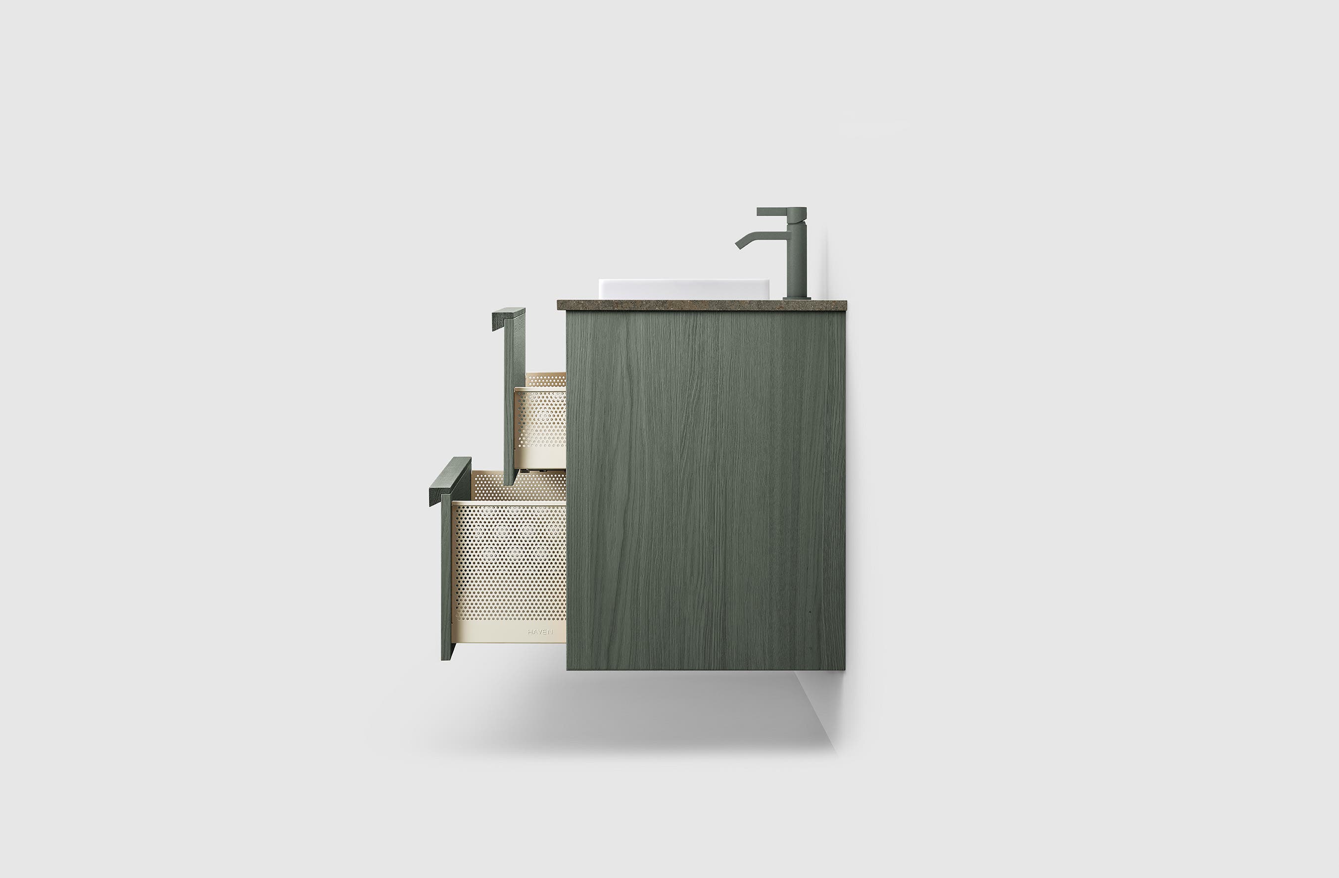 Toniton H2/80 - Ash Green - Porcelain