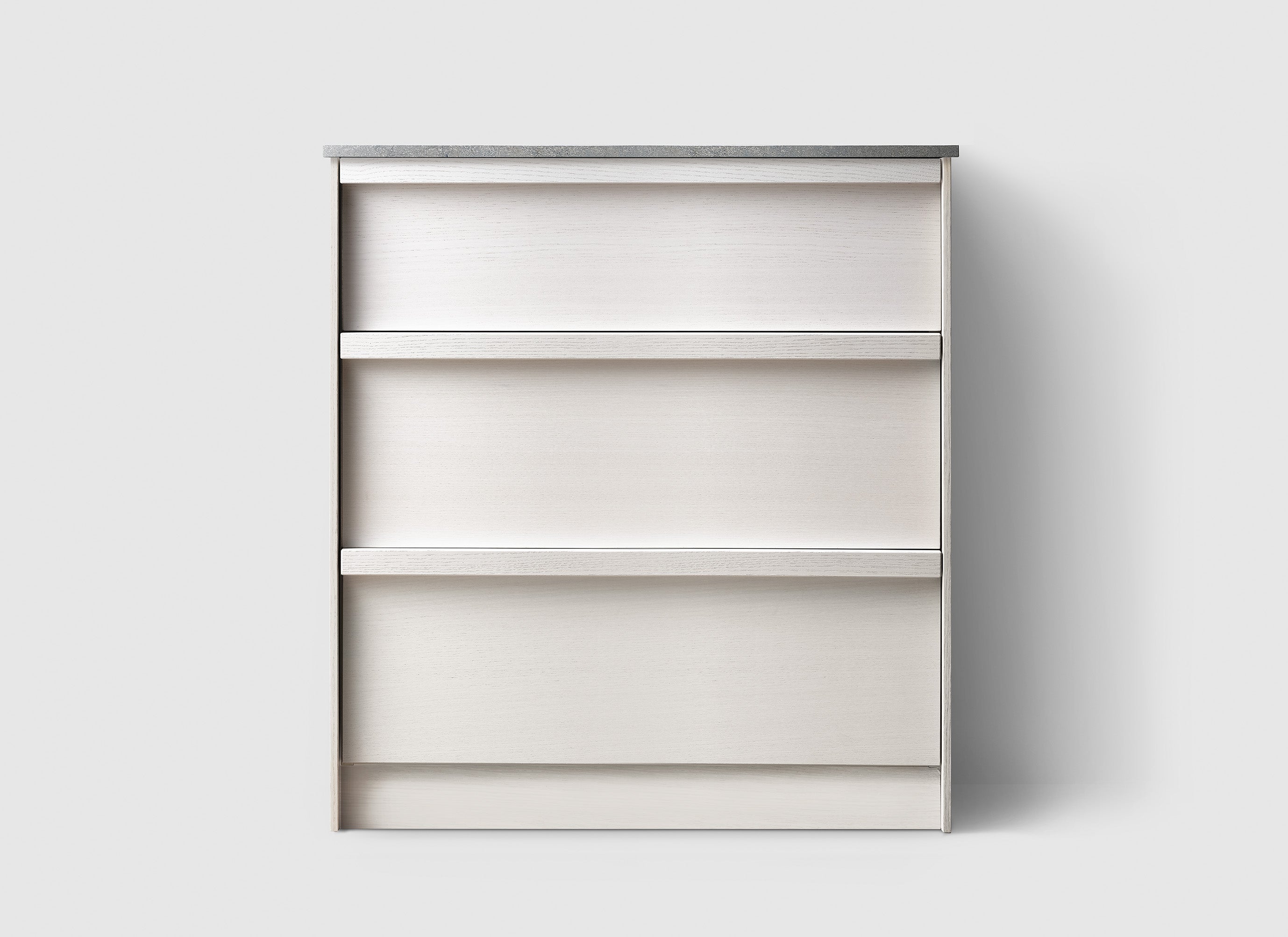 H2/UC80 White Wood 510 H2 Laundry Cabinet