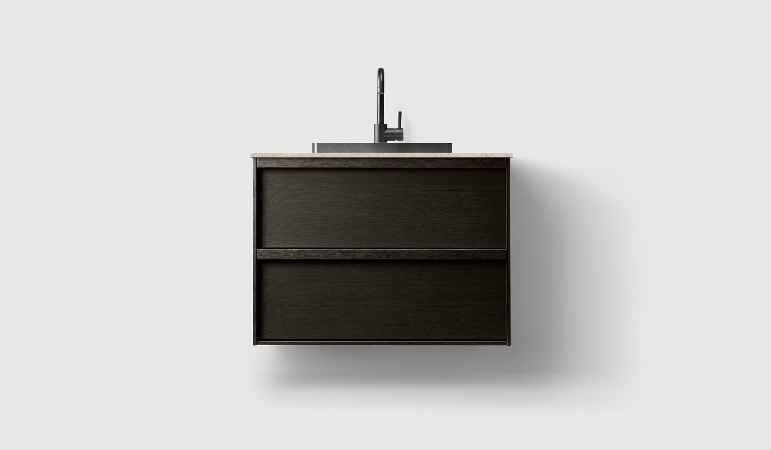 H2/80 - Dark Wood - AO/Black Chrome