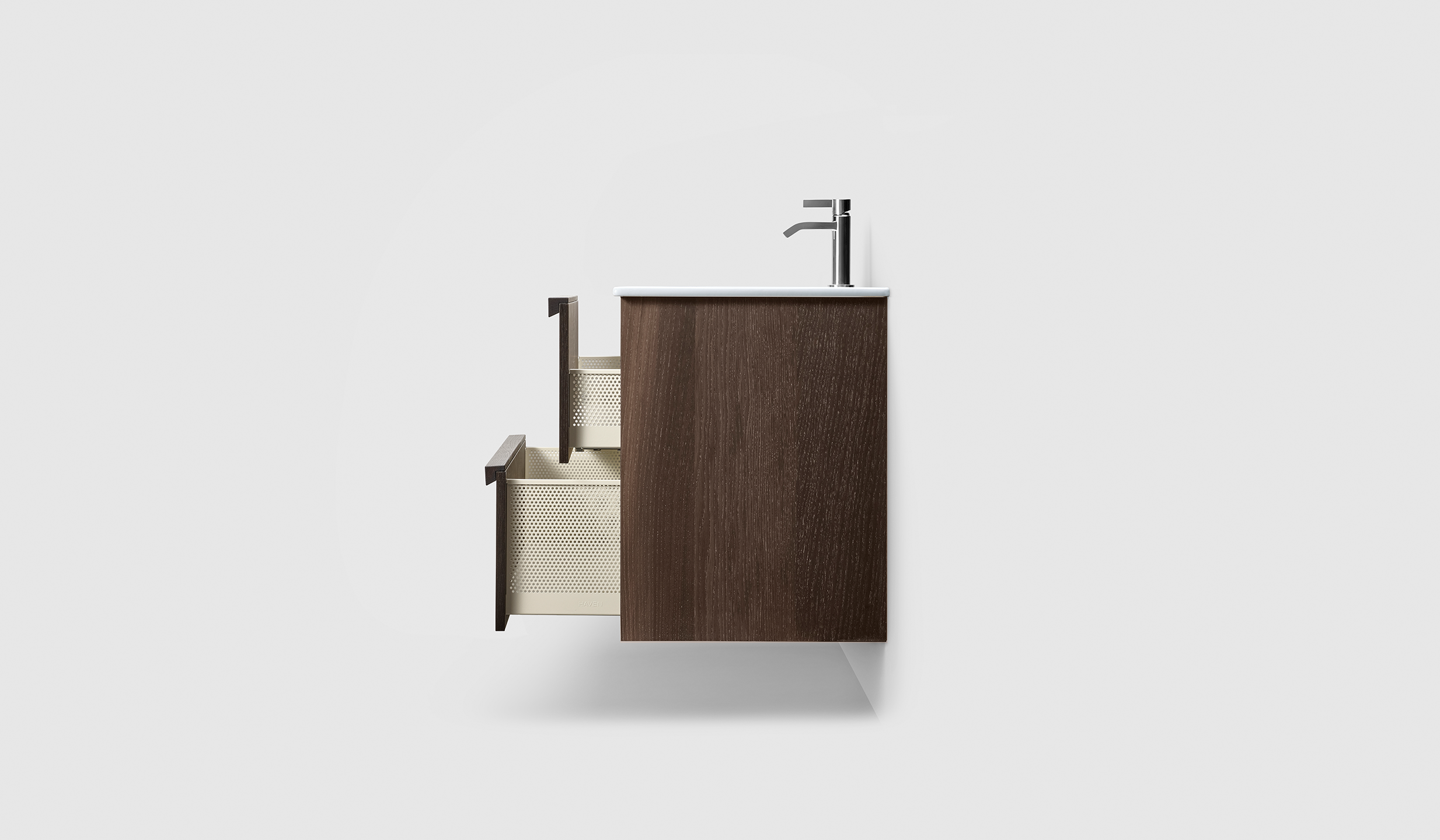 H2/60 - Smoked Oak Wood - Porcelain