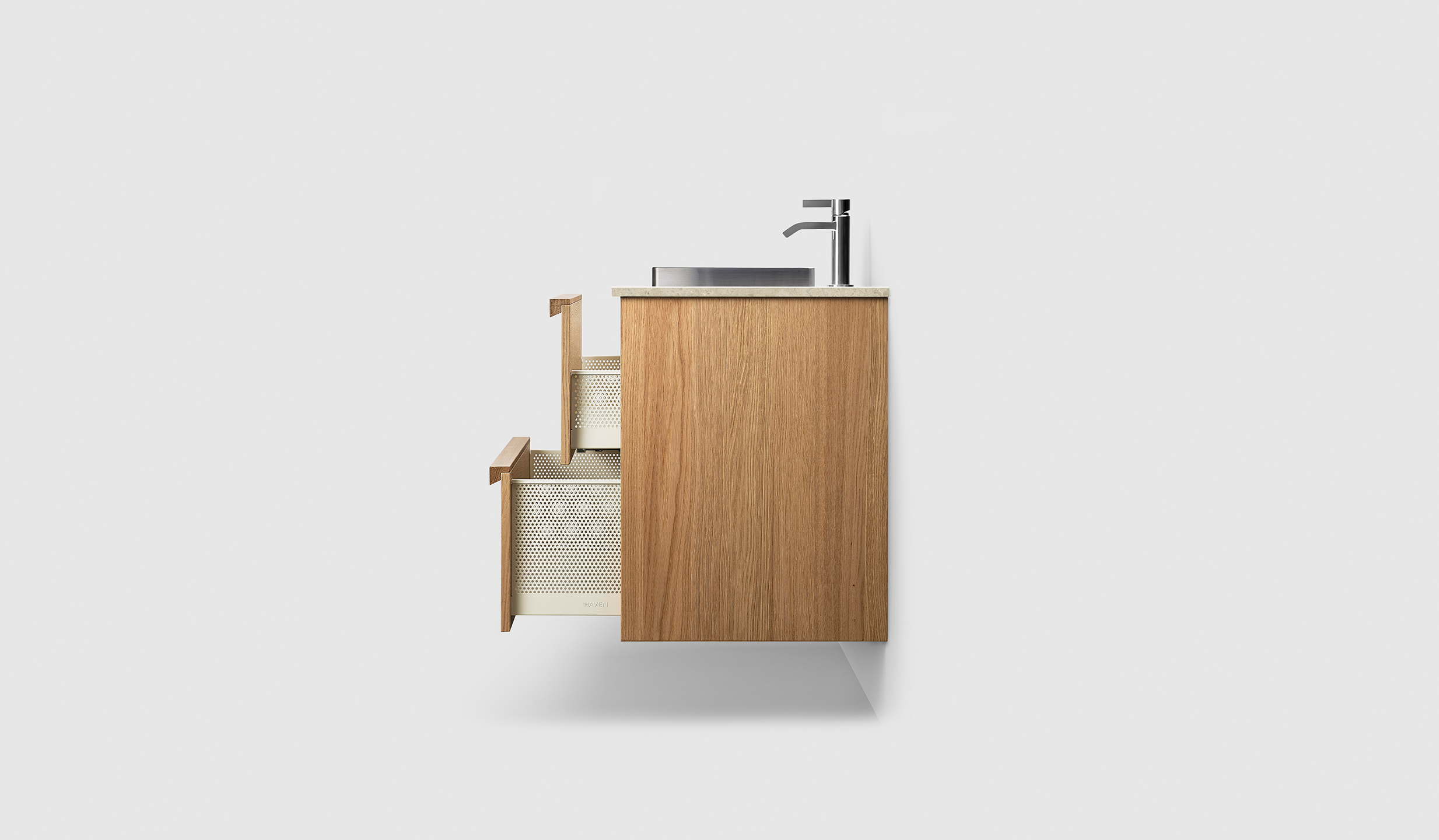 H2/80 - Oak Wood - NB/Stainless