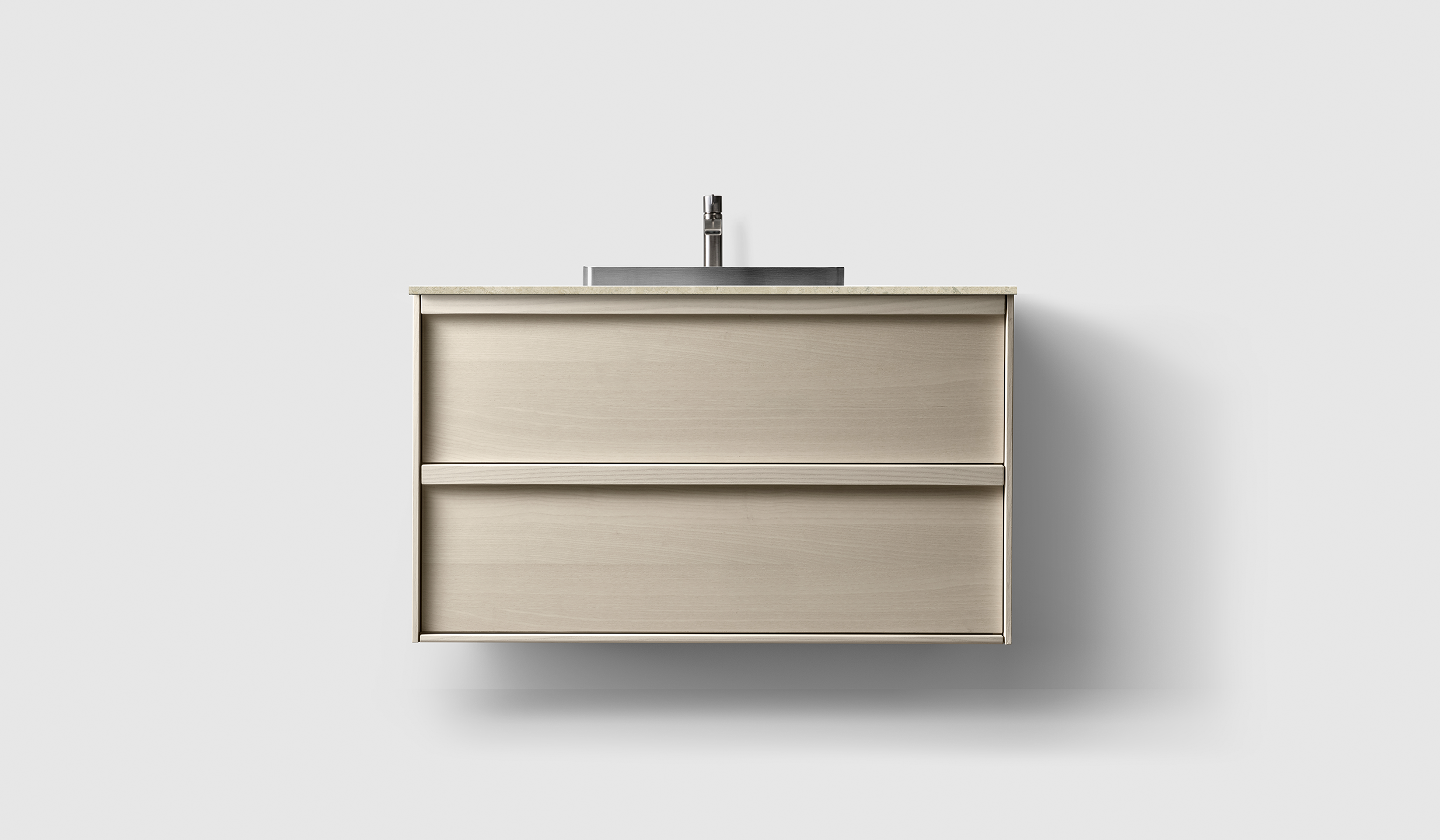 H2/100 - Light Ash Wood - NB/Stainless