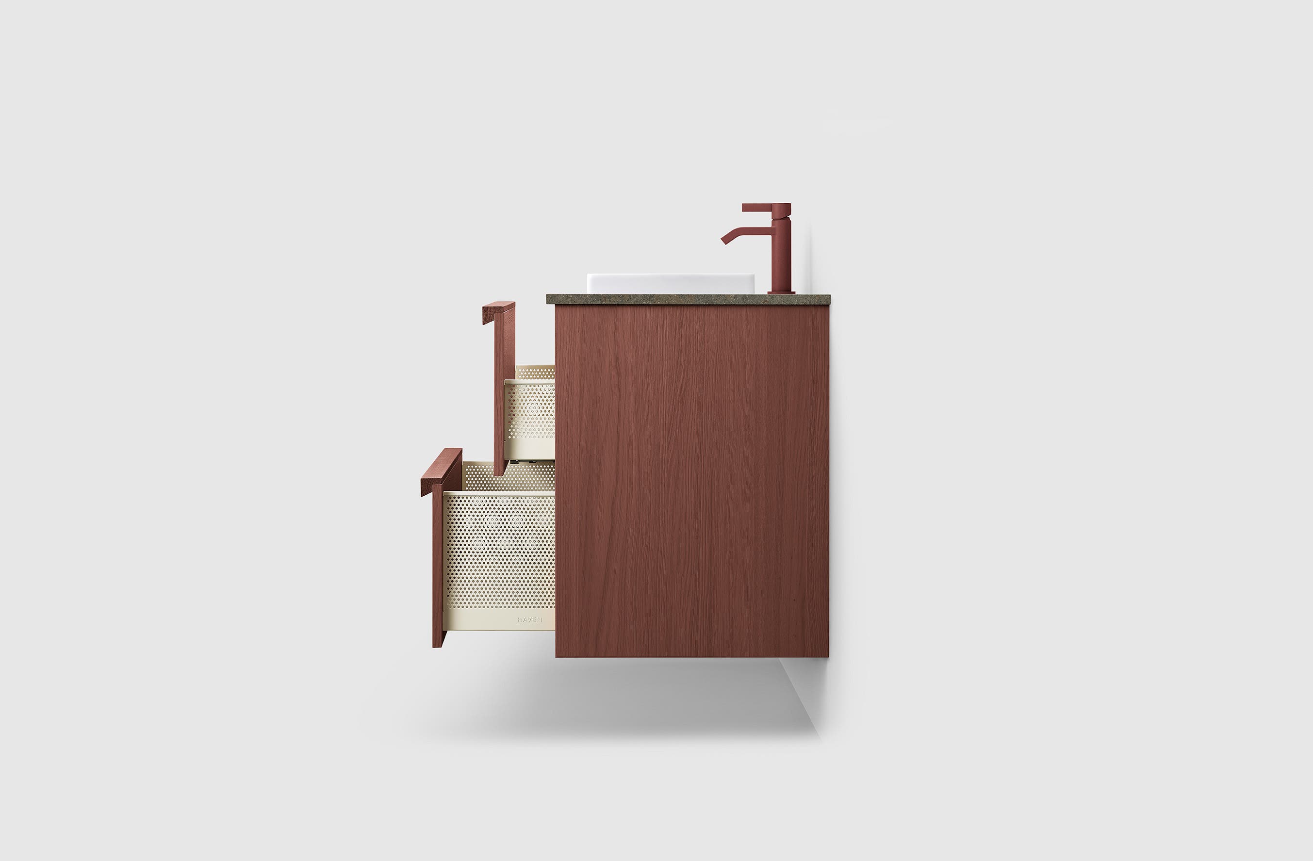 Toniton H2/100 - Reddish Brown - Porcelain