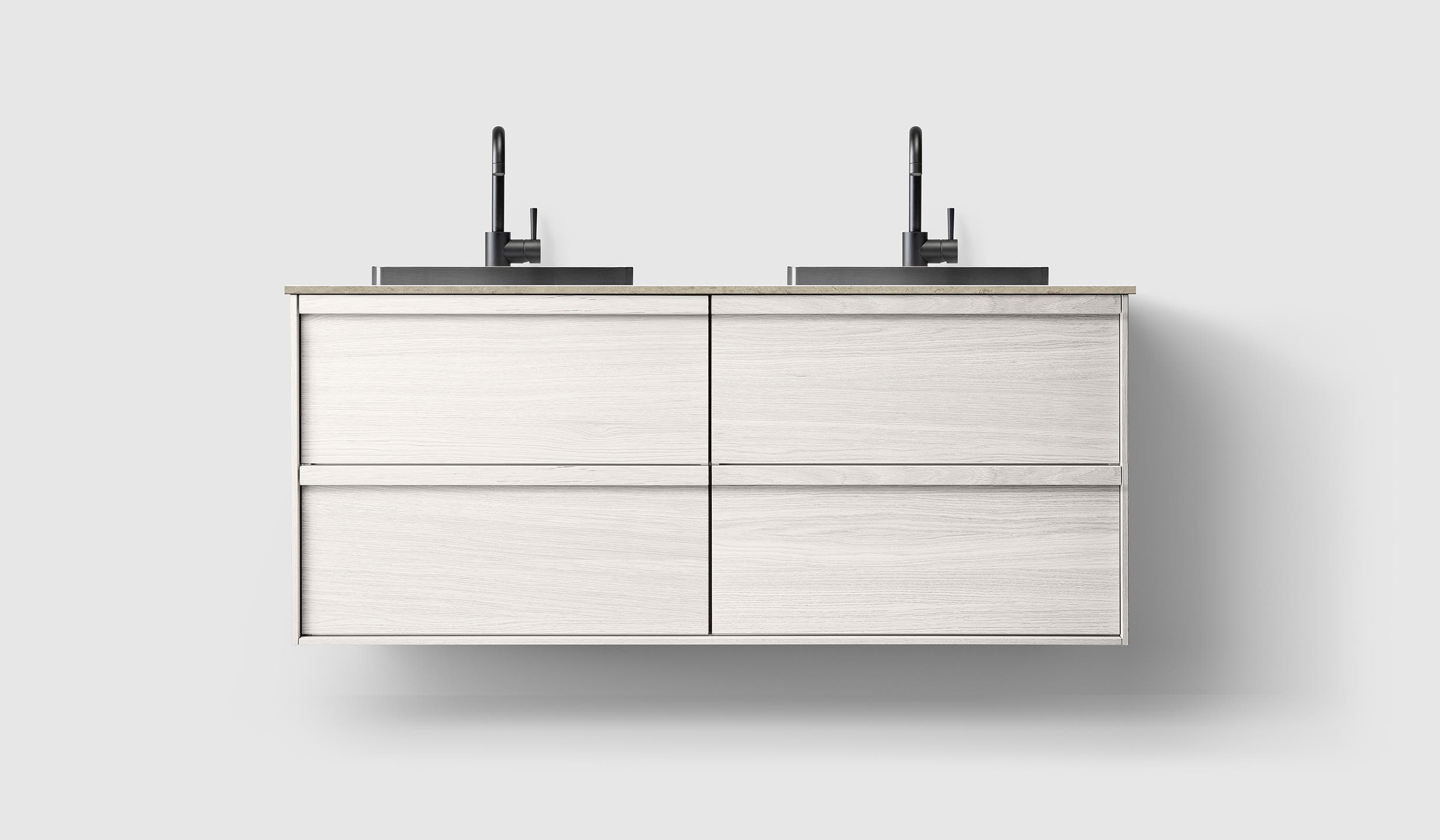 H2/140 - White Wood - AGH/Black Chrome