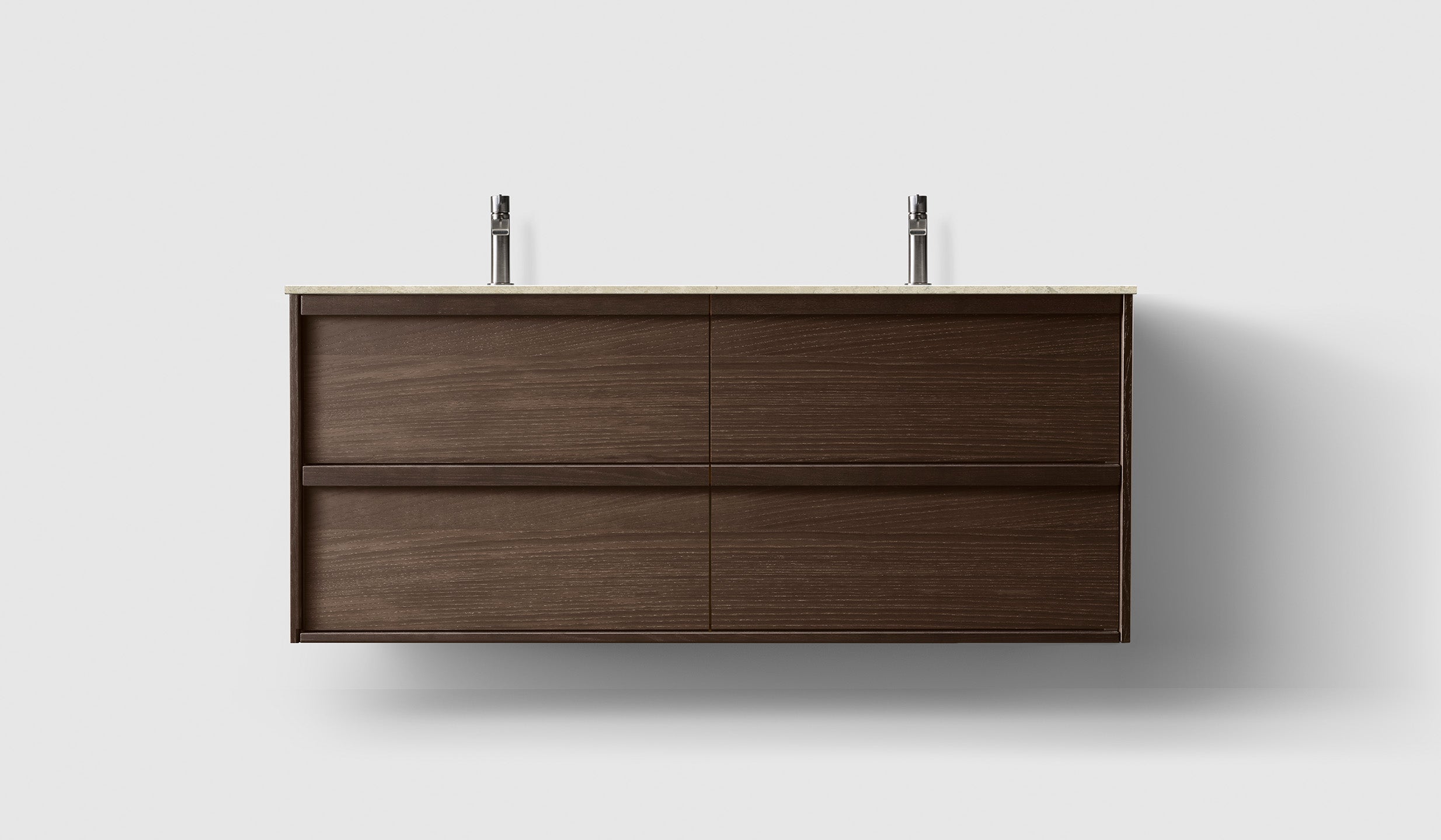 H2/140 - Smoked Oak Wood - SSGH/Black Chrome UM