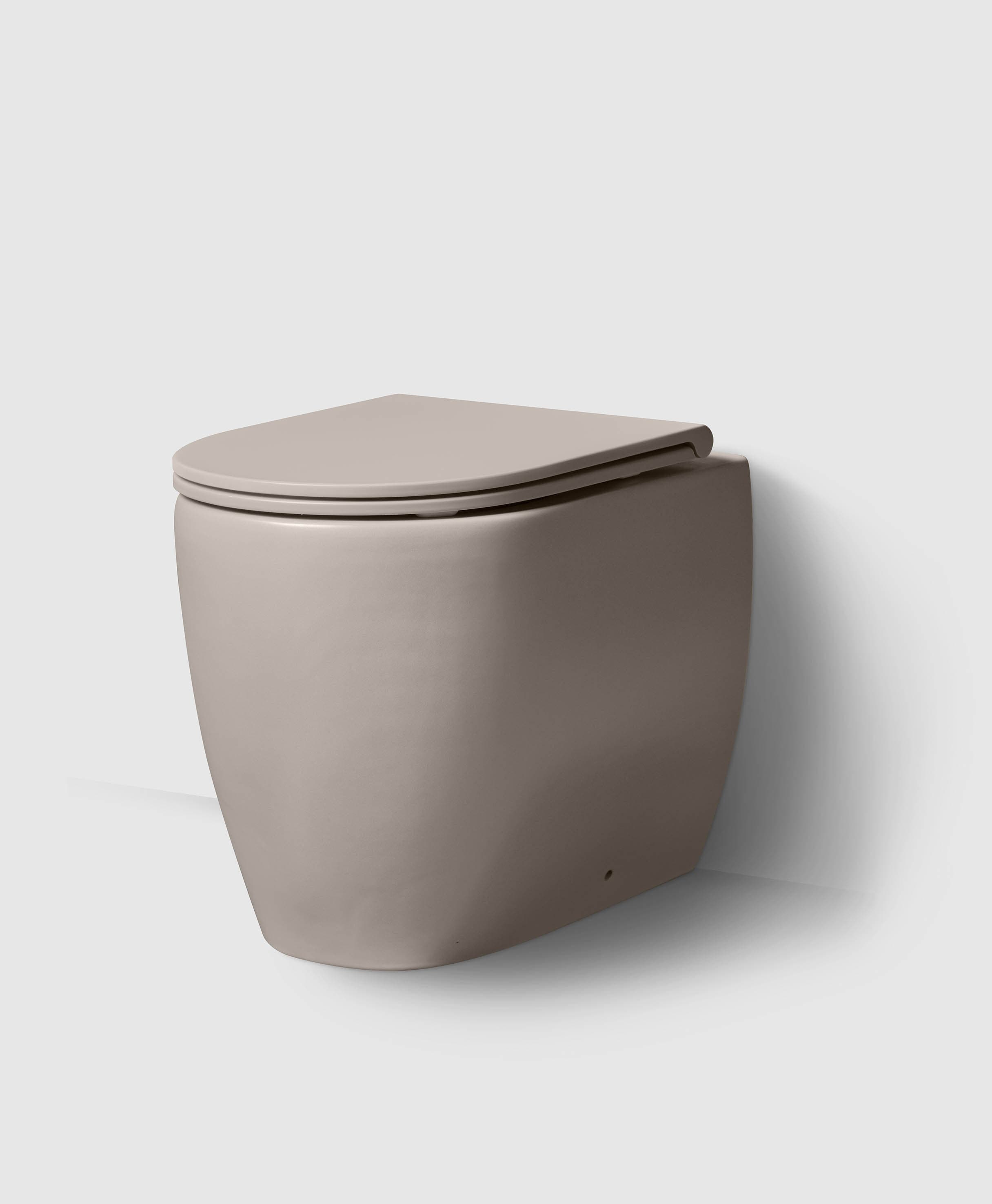 WC/3 floor standing 54 matt sand with seat