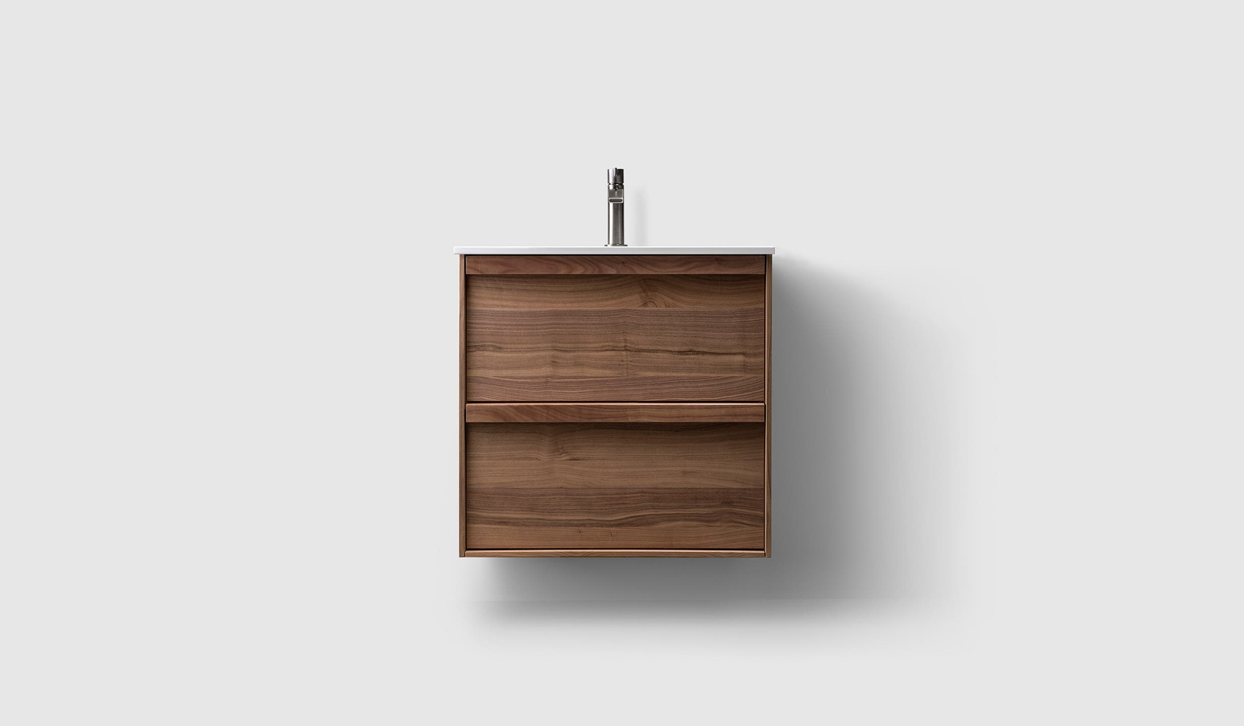 H2/60 - Walnut Wood - White Solid IG