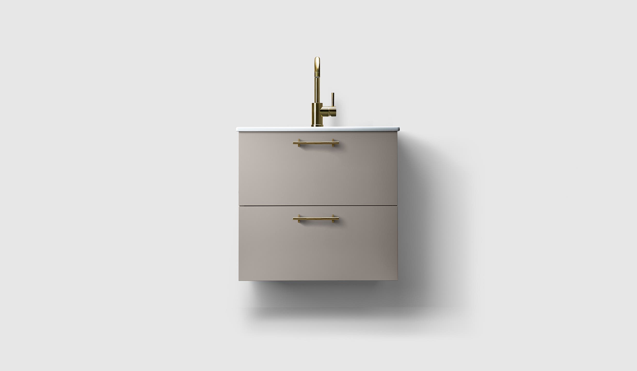 H3/60 - Warm Grey - Porcelain - A2.03 Brass