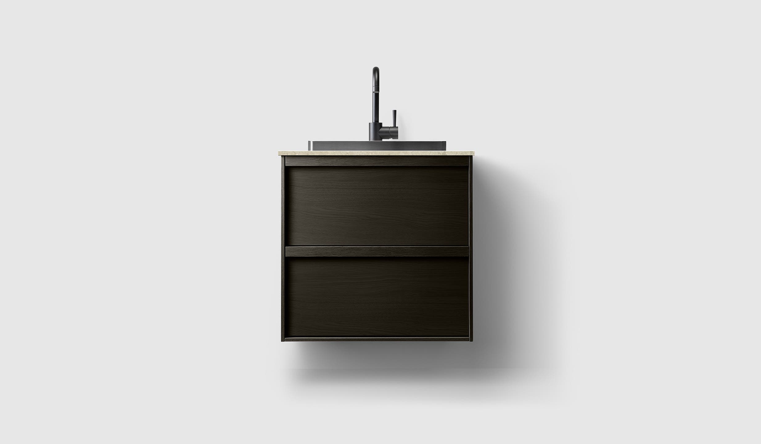 H2/60 - Dark Wood - NI/Black Chrome