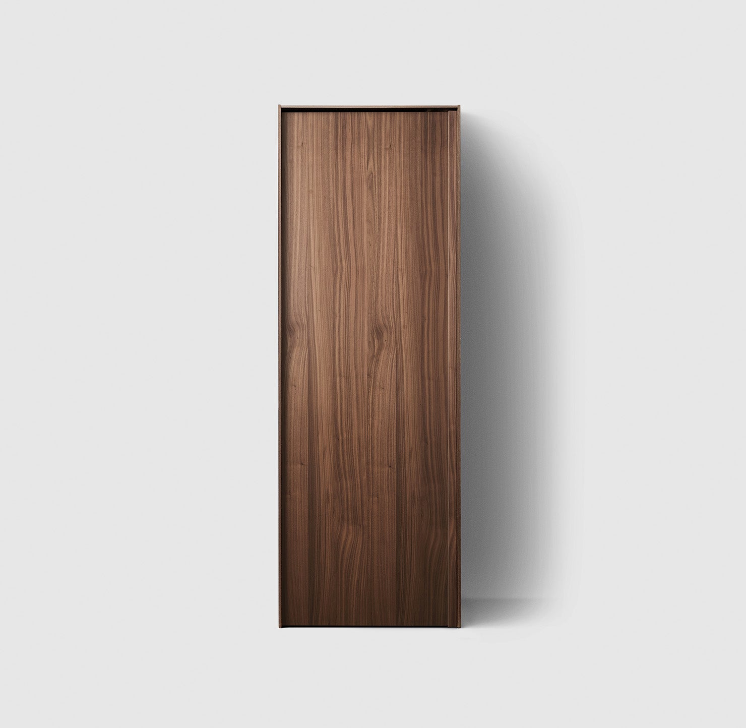 H2C74 Pocket - Walnut Wood H2 Laundry Cabinet